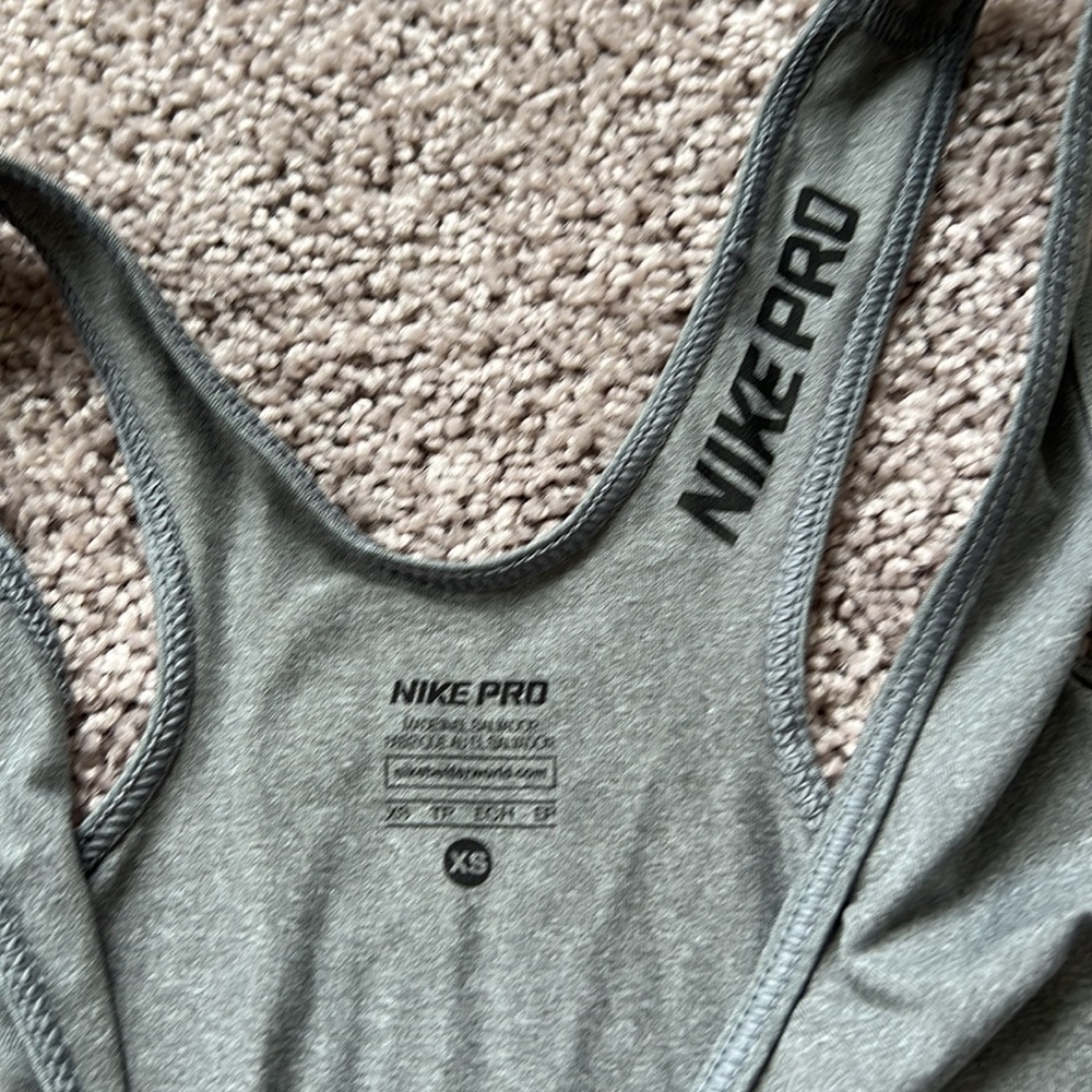 NIKE Pro Racerback Workout Tank Top - Picture 2 of 4